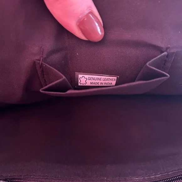 Leather Backpack | Cat Print - Picture 7 of 7